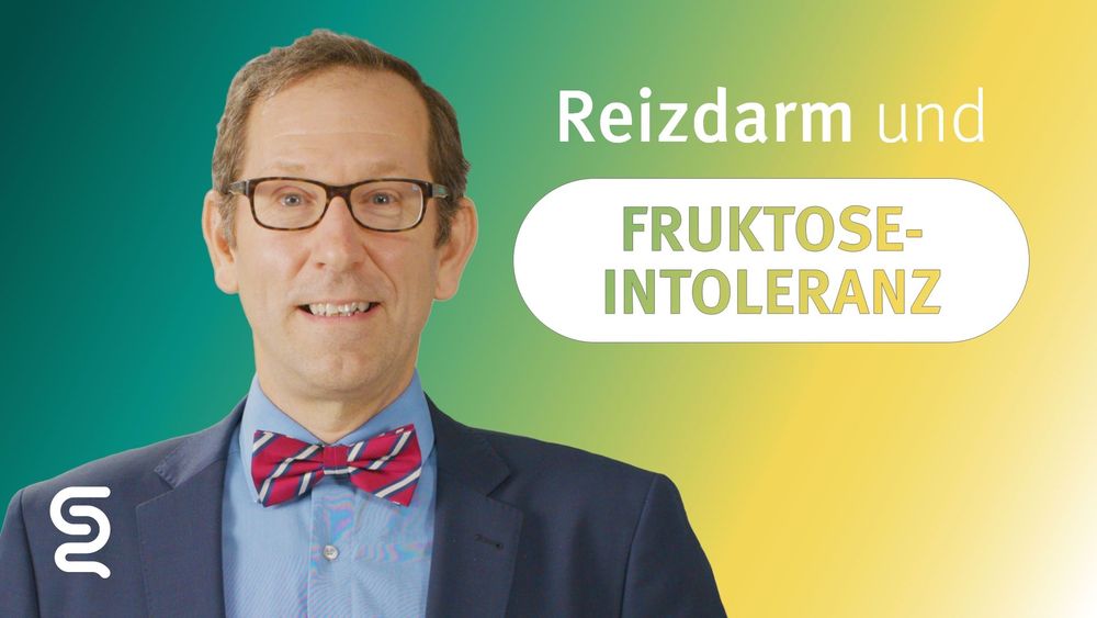 Man in suit discussing fructose intolerance and IBS.